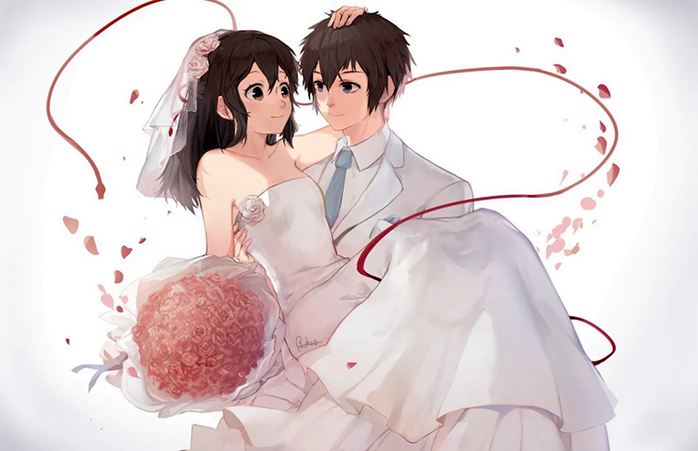 Таки и Мицуха свадьба