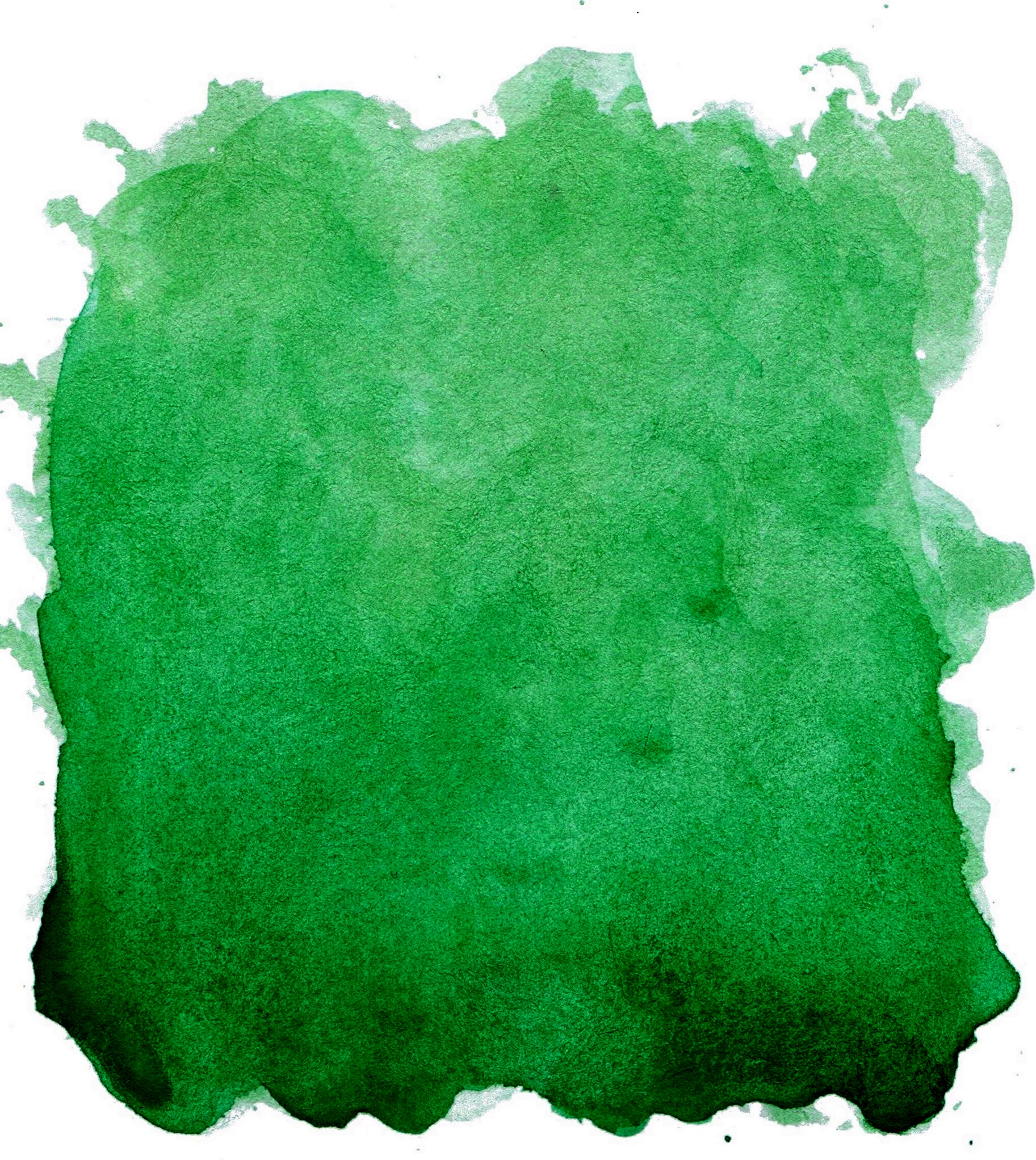 Текстура акварельной бумаги зеленой