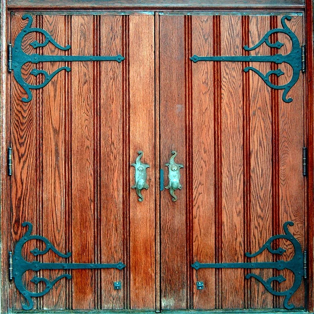 Текстура деревянной двери