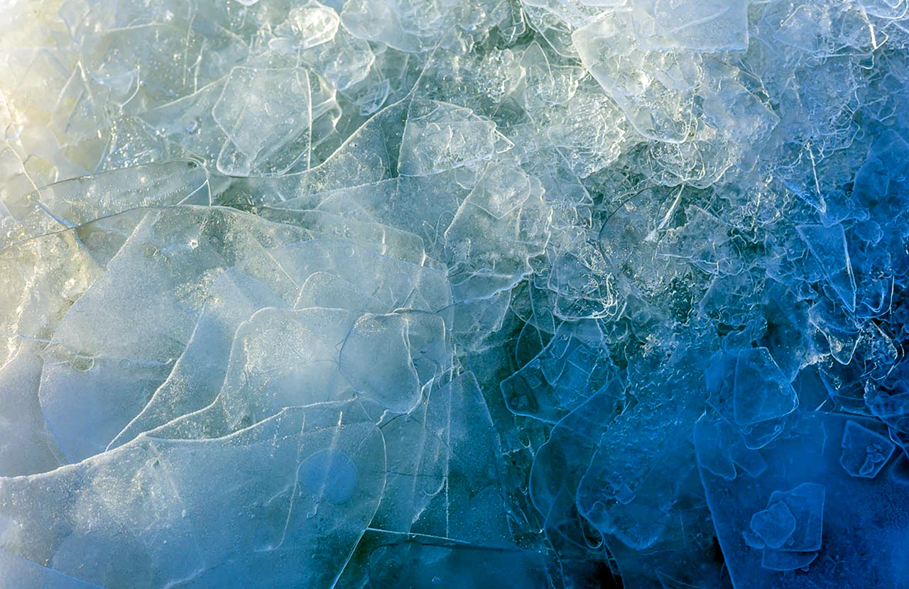 Текстура льда