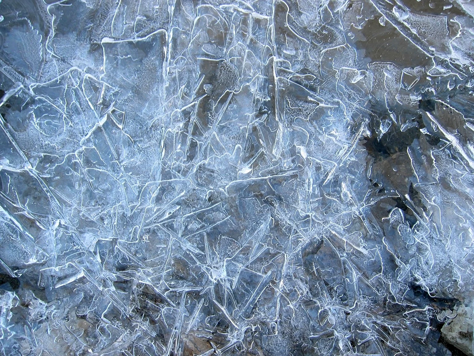 Текстура льда