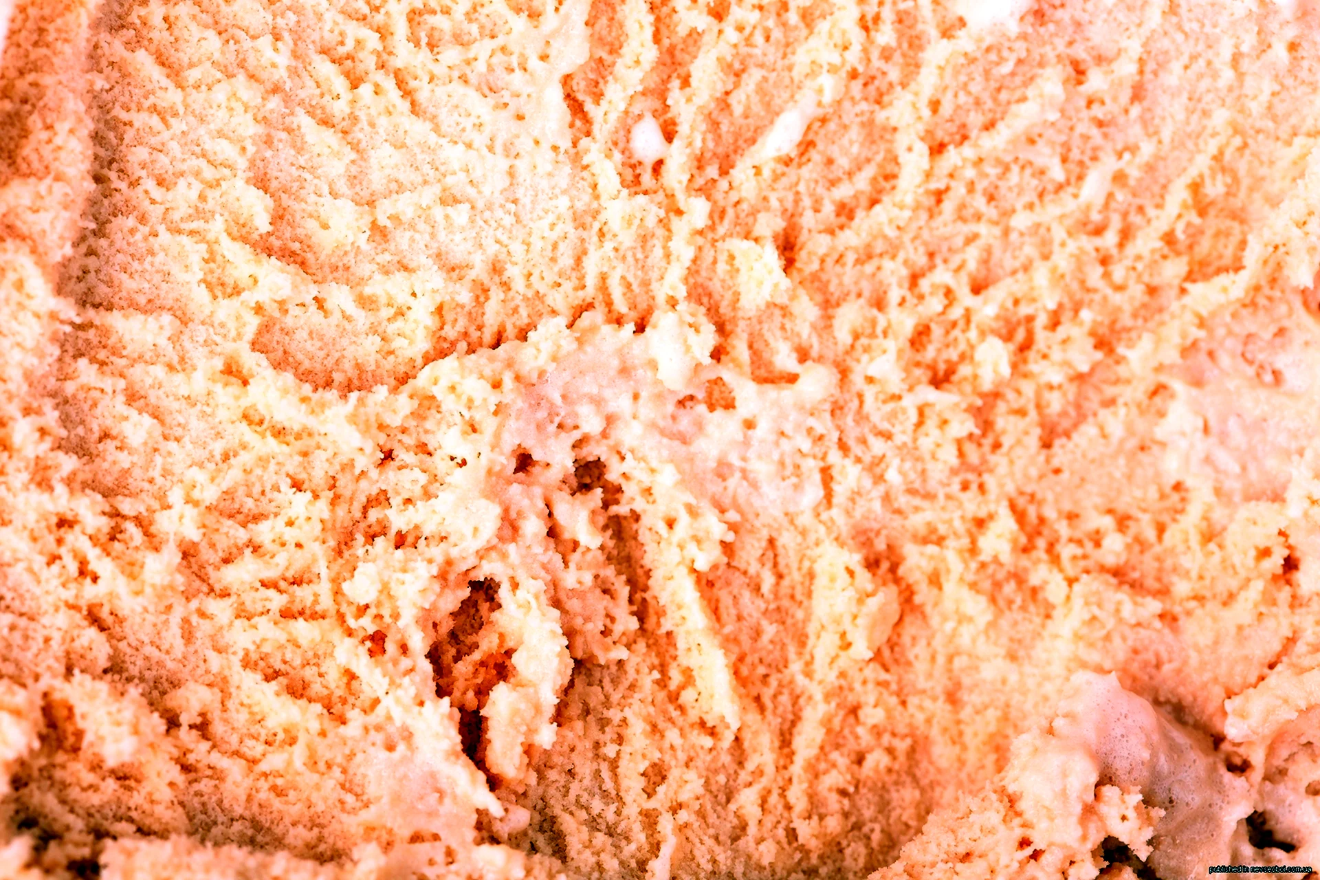 Текстура мороженого