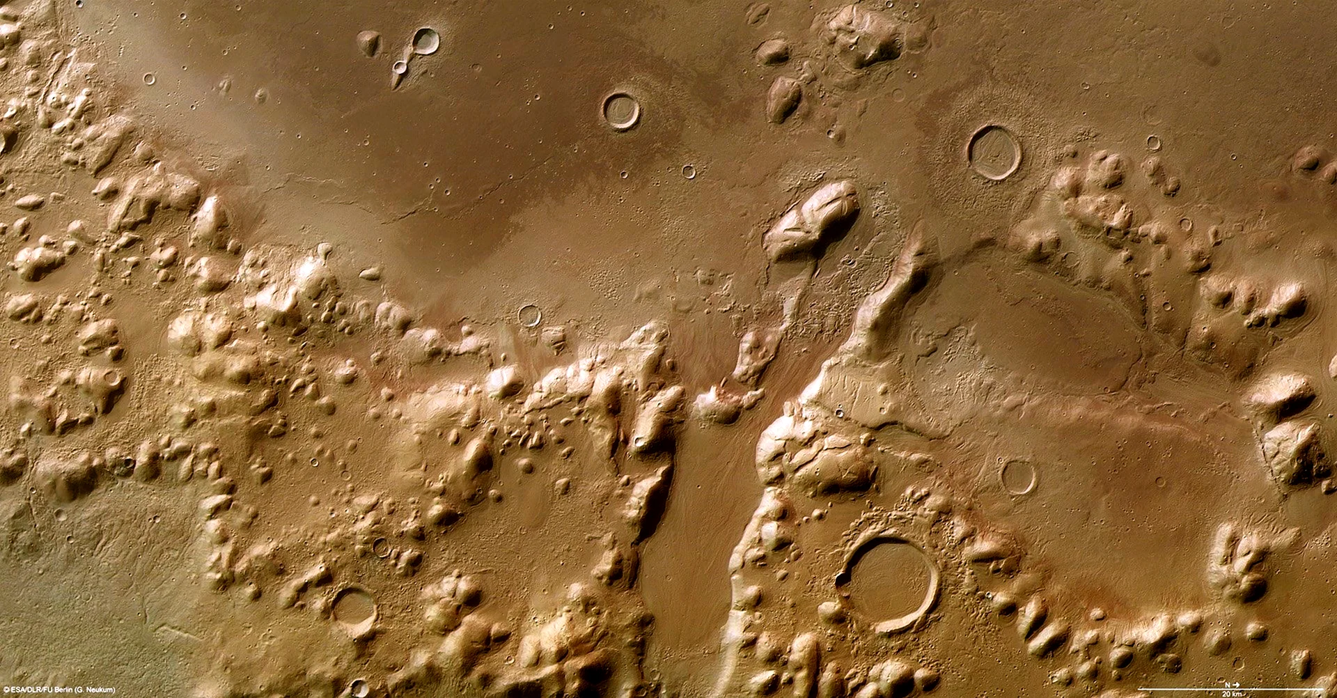 Текстура планеты Марс