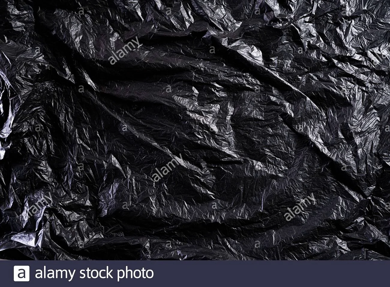 Текстуры черный полиэтиленовый пакет