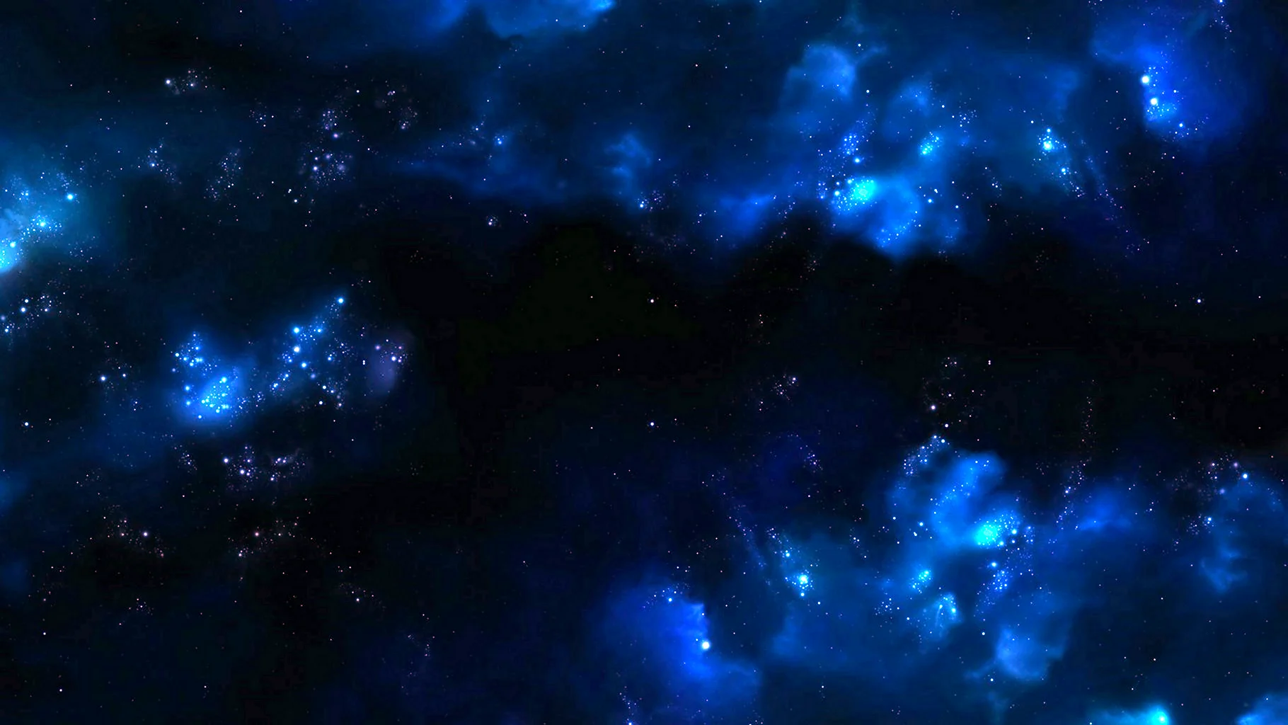 Темно синий космический фон
