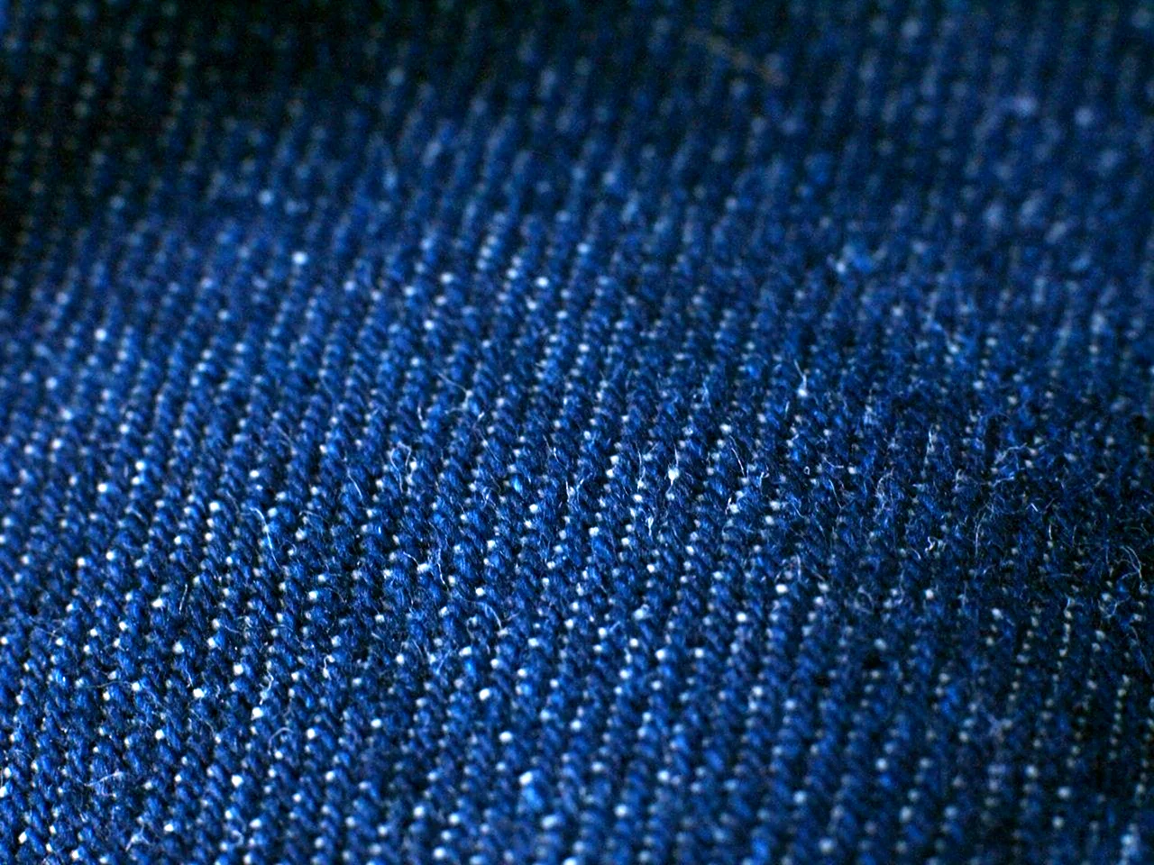 Тёмно синий ткань джинсовая