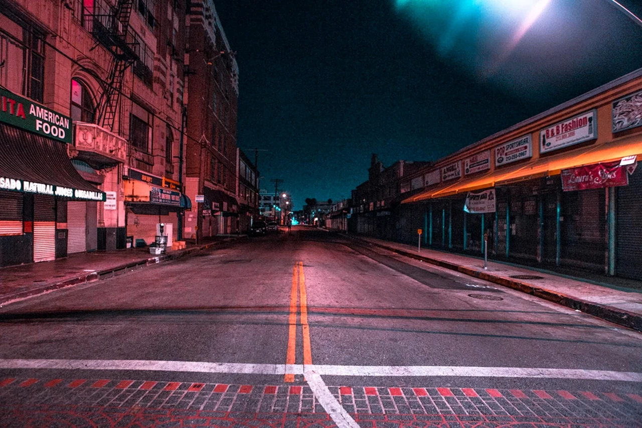 Темные улицы Лос Анджелеса