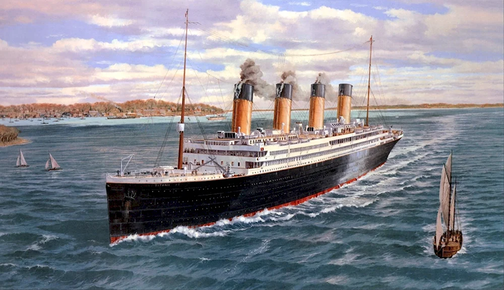 Титаник и Британик и Лузитания