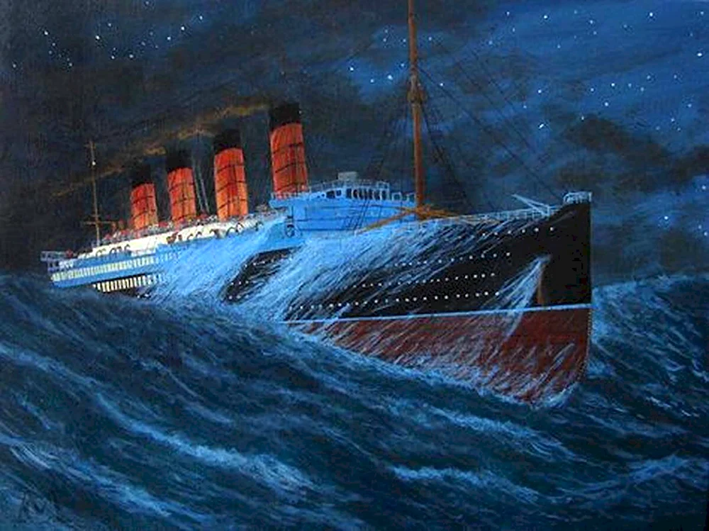 Титаник и Британик и Лузитания