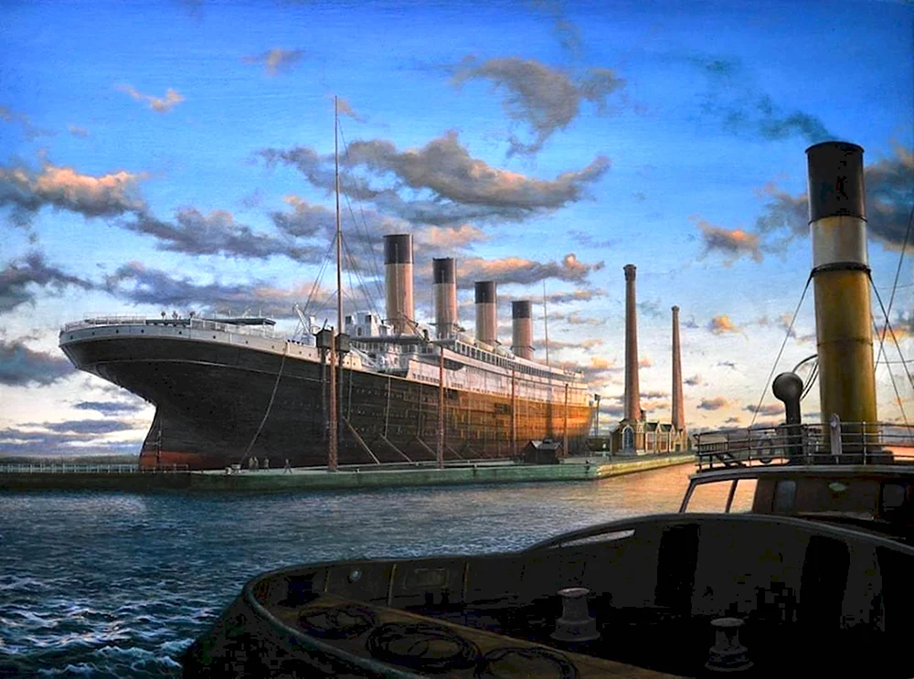 Титаник в Сухом доке