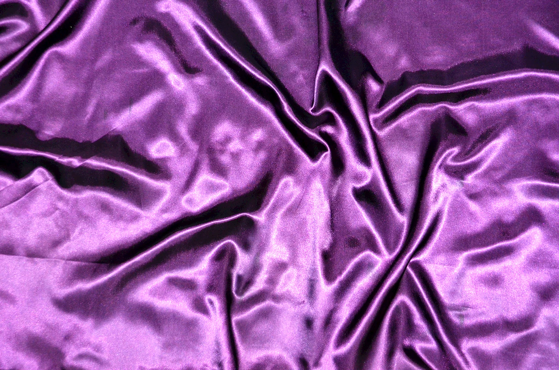 Ткань фиолетовая сатин