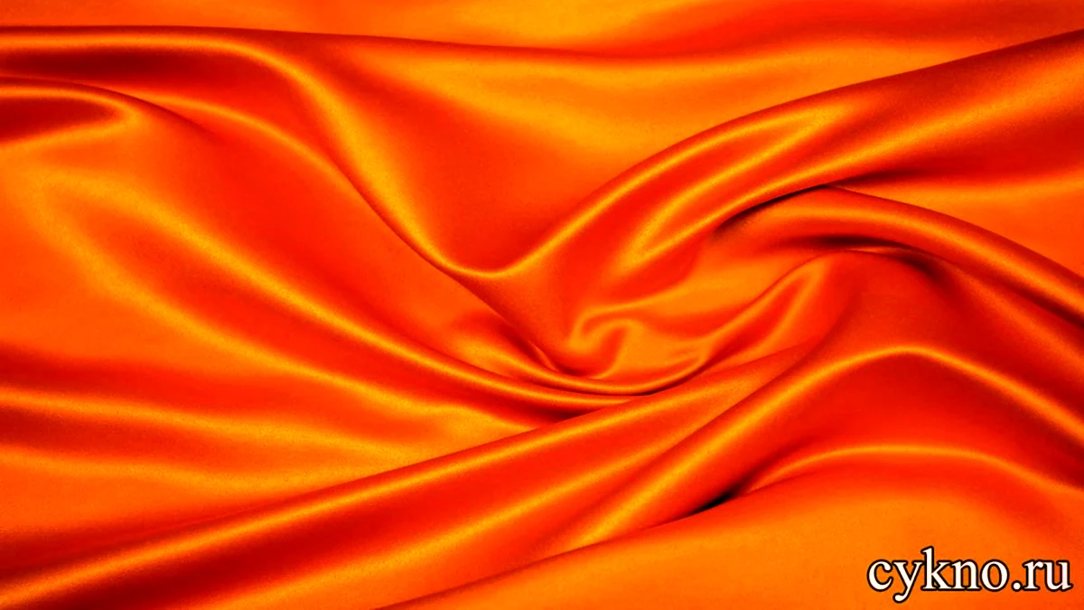 Ткань оранжево коричневая