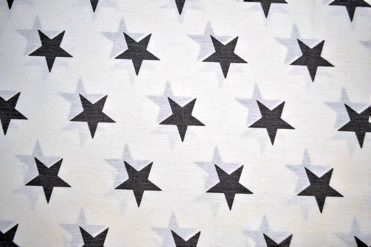 Ткань со звездами
