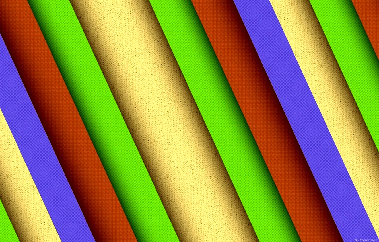 Ткань в разноцветную полоску