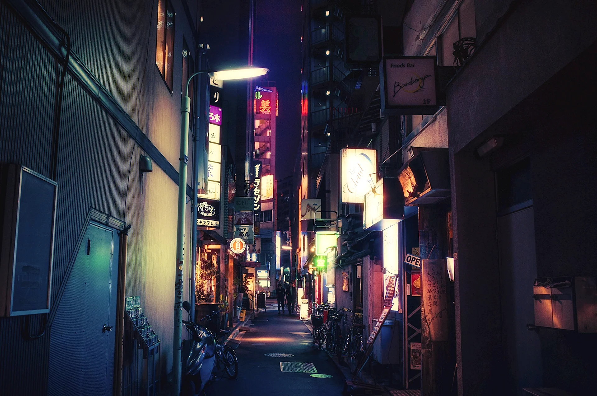 Токио аниме переулок