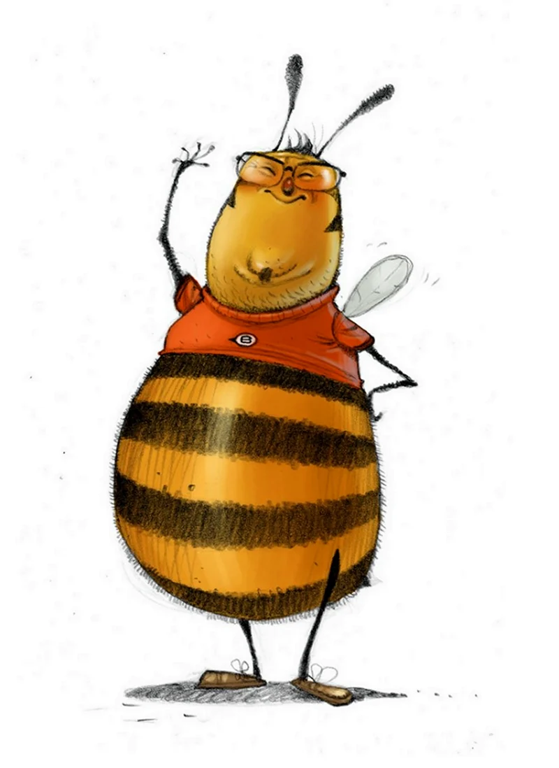 Толстая пчела