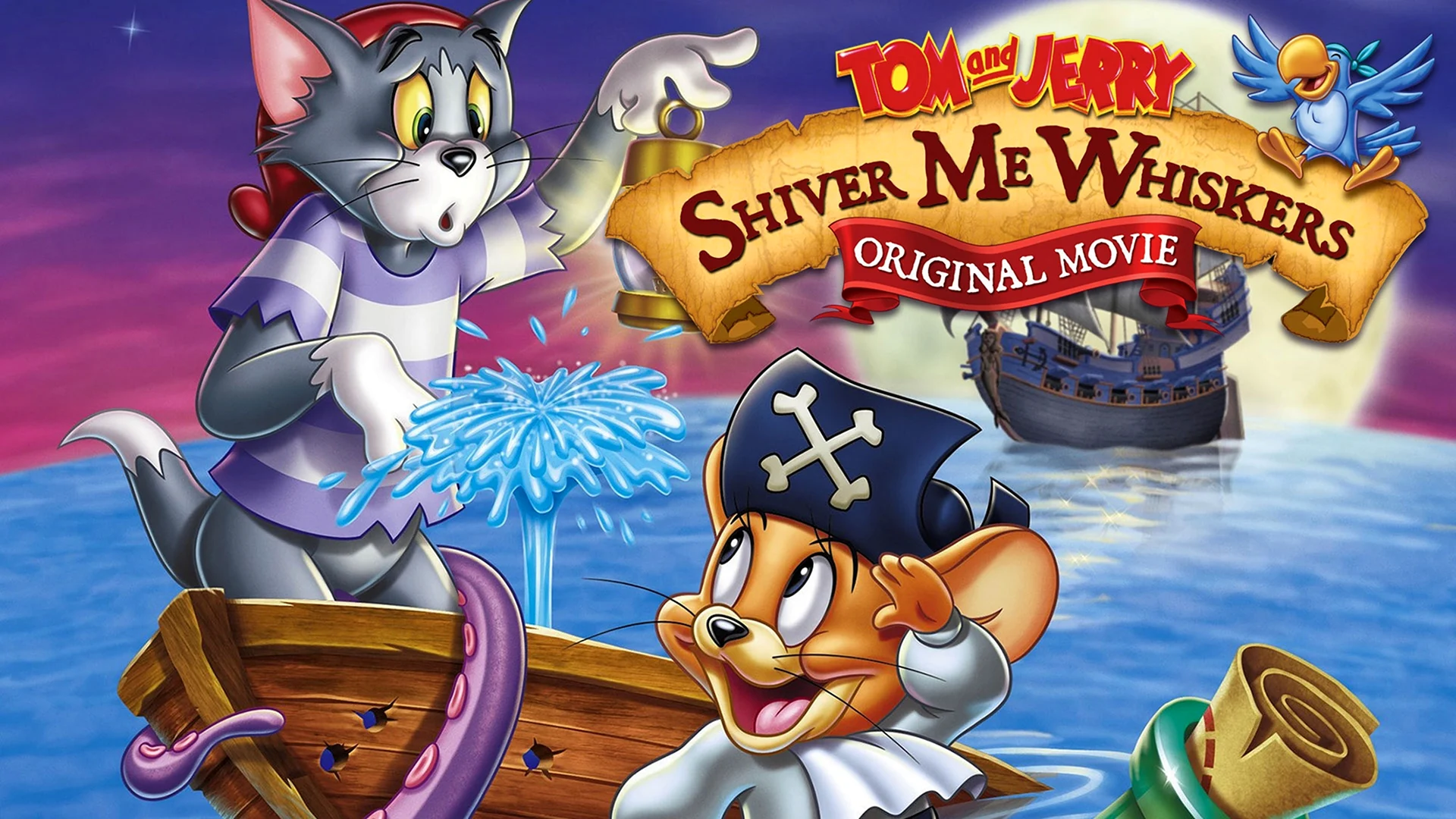 Tom and Jerry Shiver me Whiskers