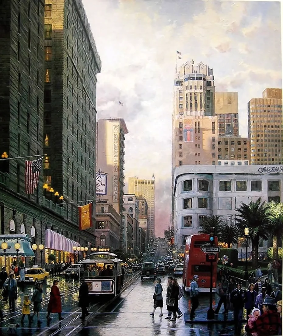 Томас Кинкейд картины Нью Йорк
