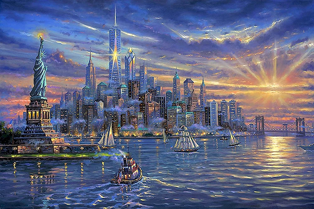 Томас Кинкейд художник Нью Йорк