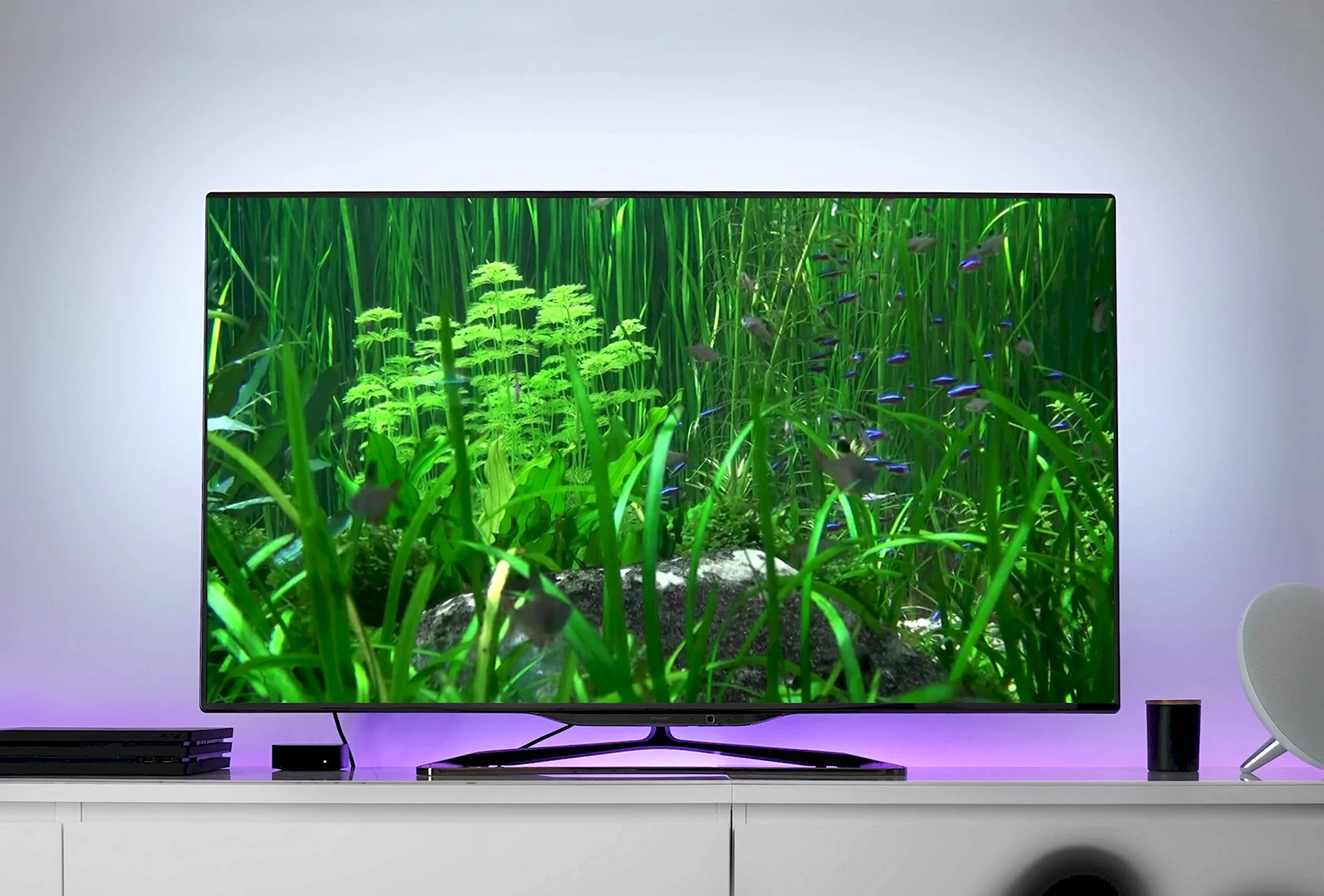 Toshiba ретро-телевизор со стеклом аквариум