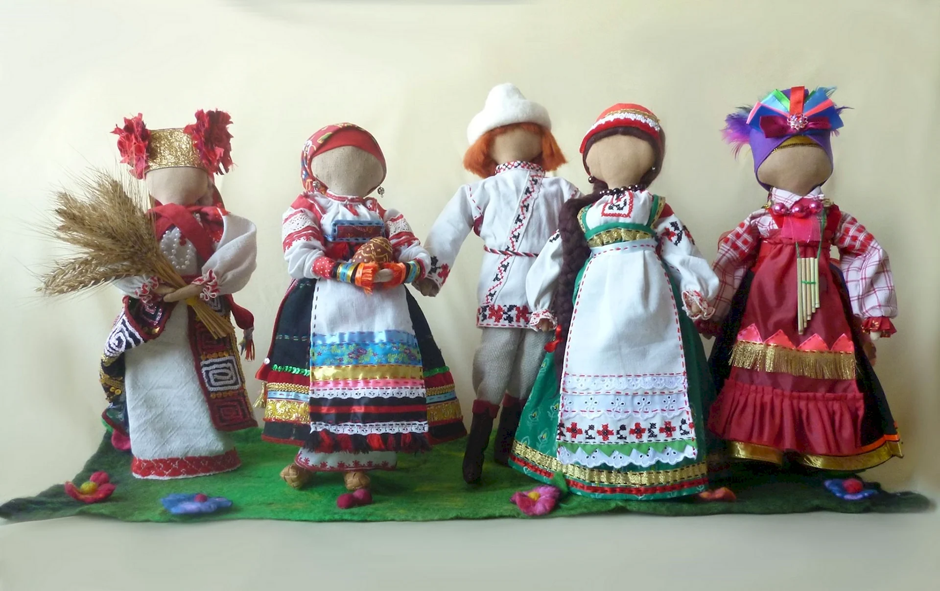 Тряпичная кукла Орловской губернии
