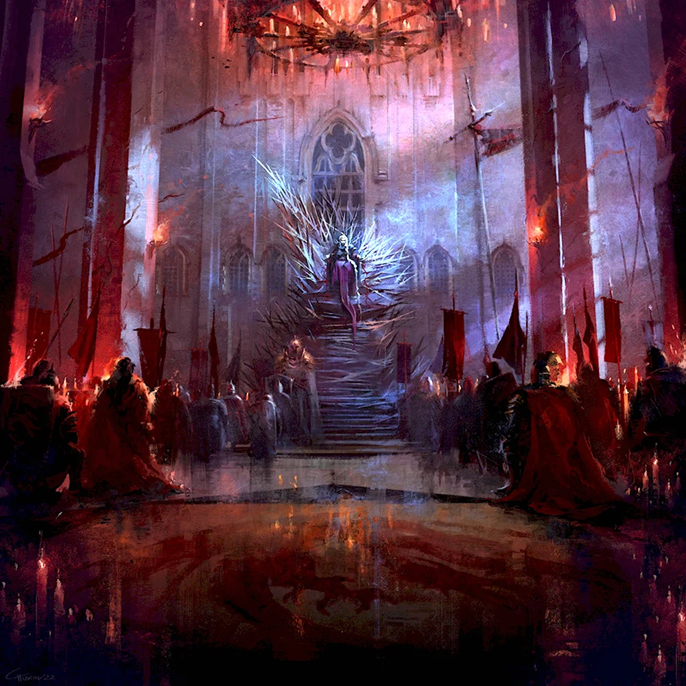 Тронный зал игра престолов
