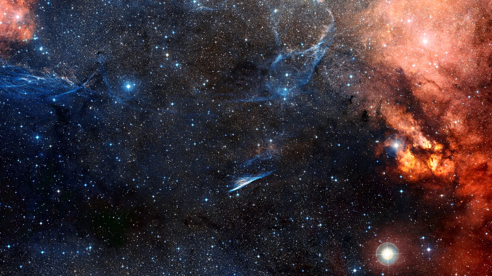 Туманность карандаш NGC 2736