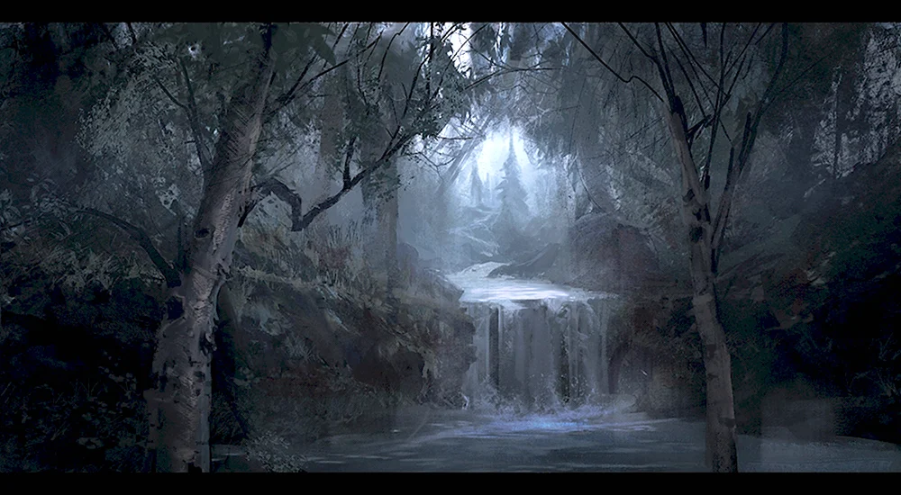 Туманный лес ДНД