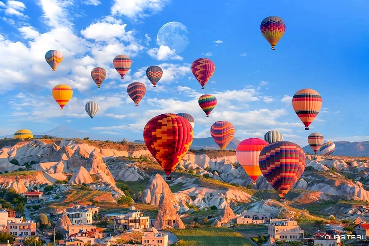 Турция Каппадокия и воздушный шар