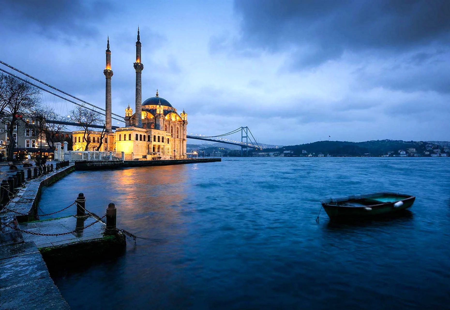 Турция мечеть ортакёй