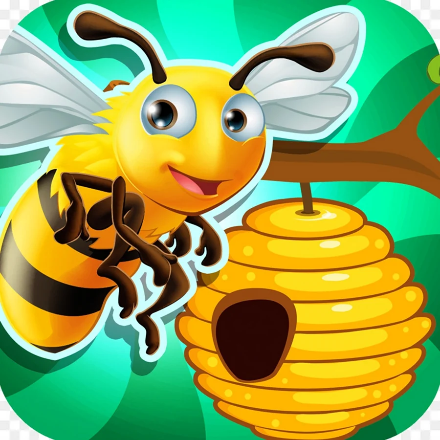 Улей соты пчелы мед