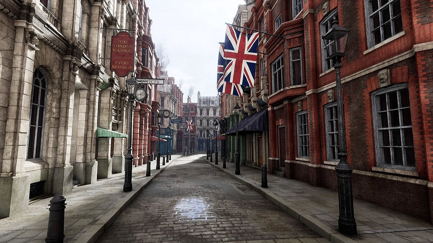 Улицы викторианского Лондона