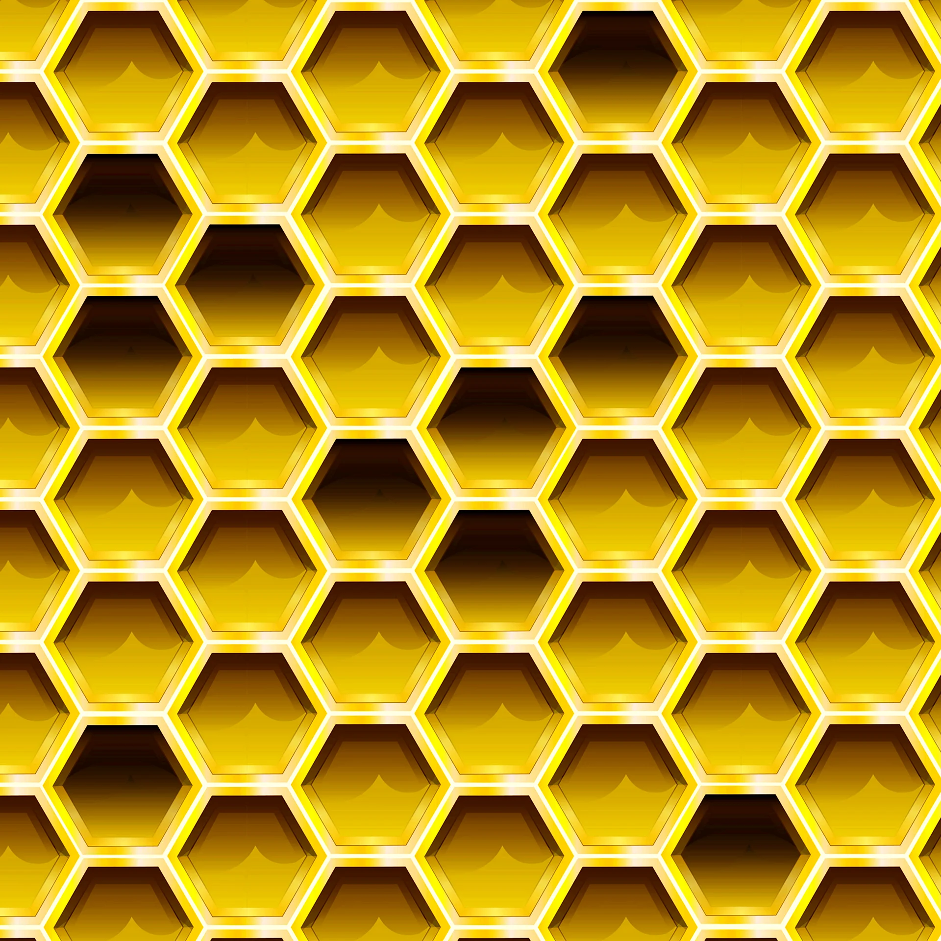 Узор пчелиные соты