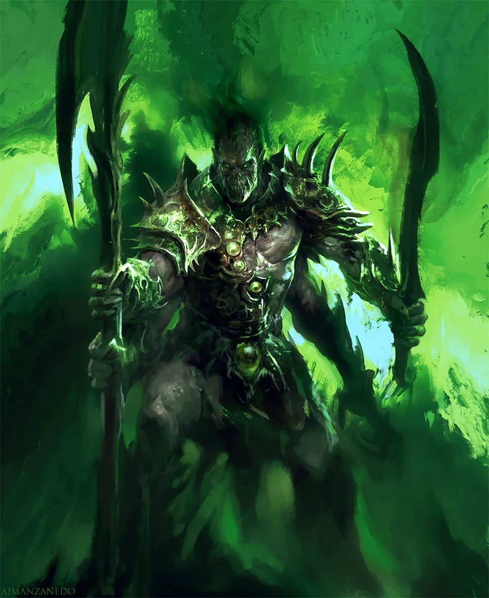 Варкрафт зеленый демон