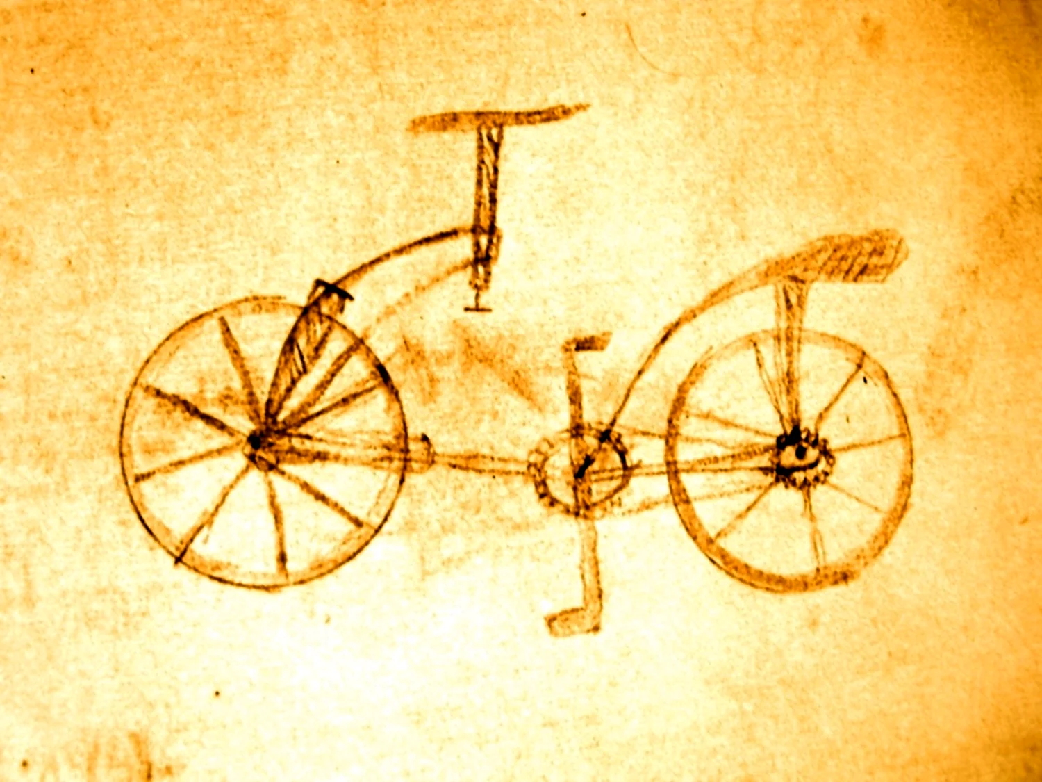 Велосипед Леонардо да Винчи