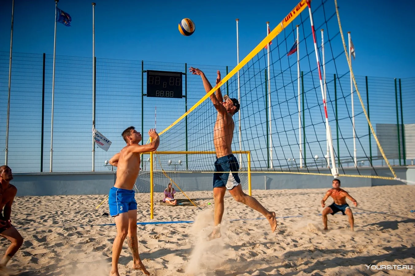 Вешки спорт пляжный волейбол