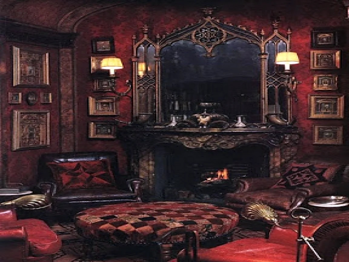 Викторианская Готика комната