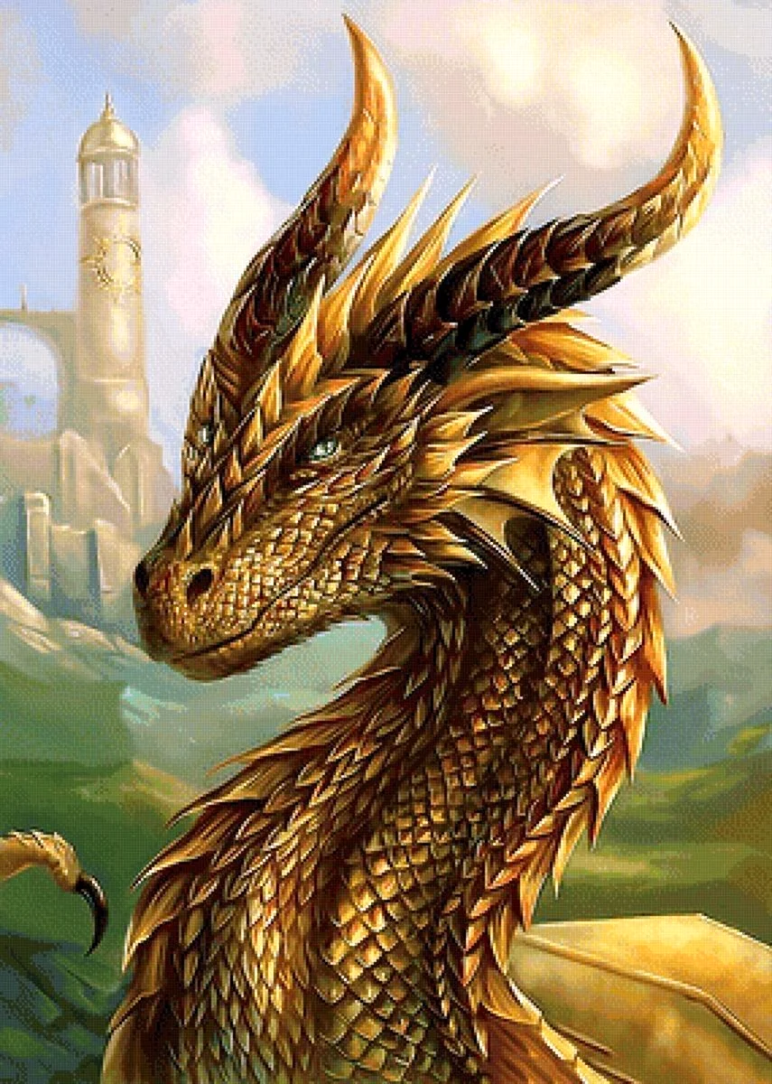 Визерион дракон золотой дракон