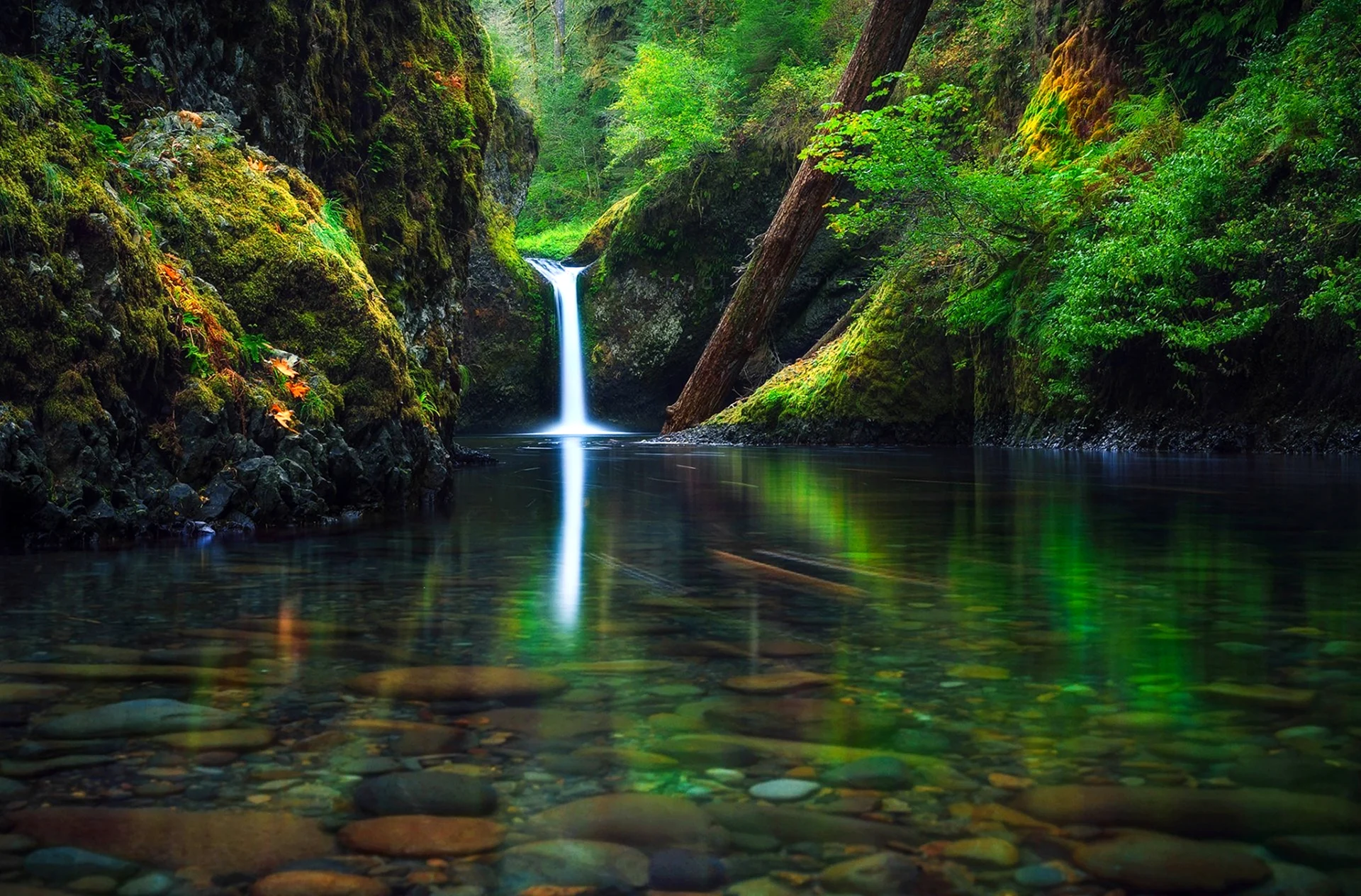 Водопады Север Орегон США