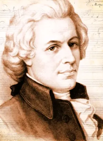 Вольфганг Амадей Моцарт портрет