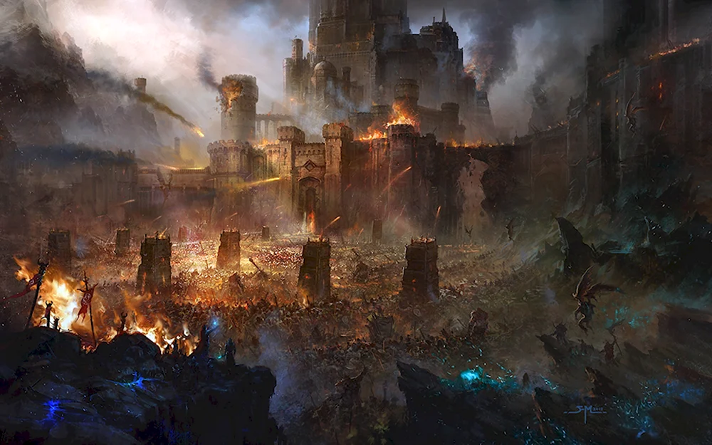 Warhammer Fantasy Battles Осада города