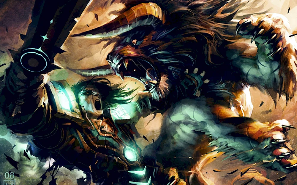 World of Warcraft таурен друид