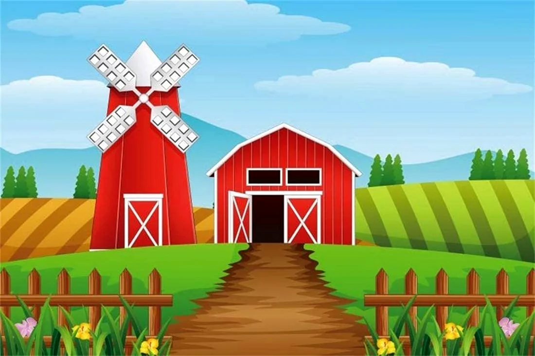 Забор для фермы для детей