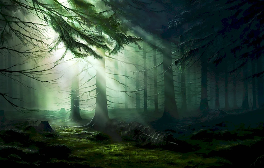 Зачарованный лес Лавкрафт