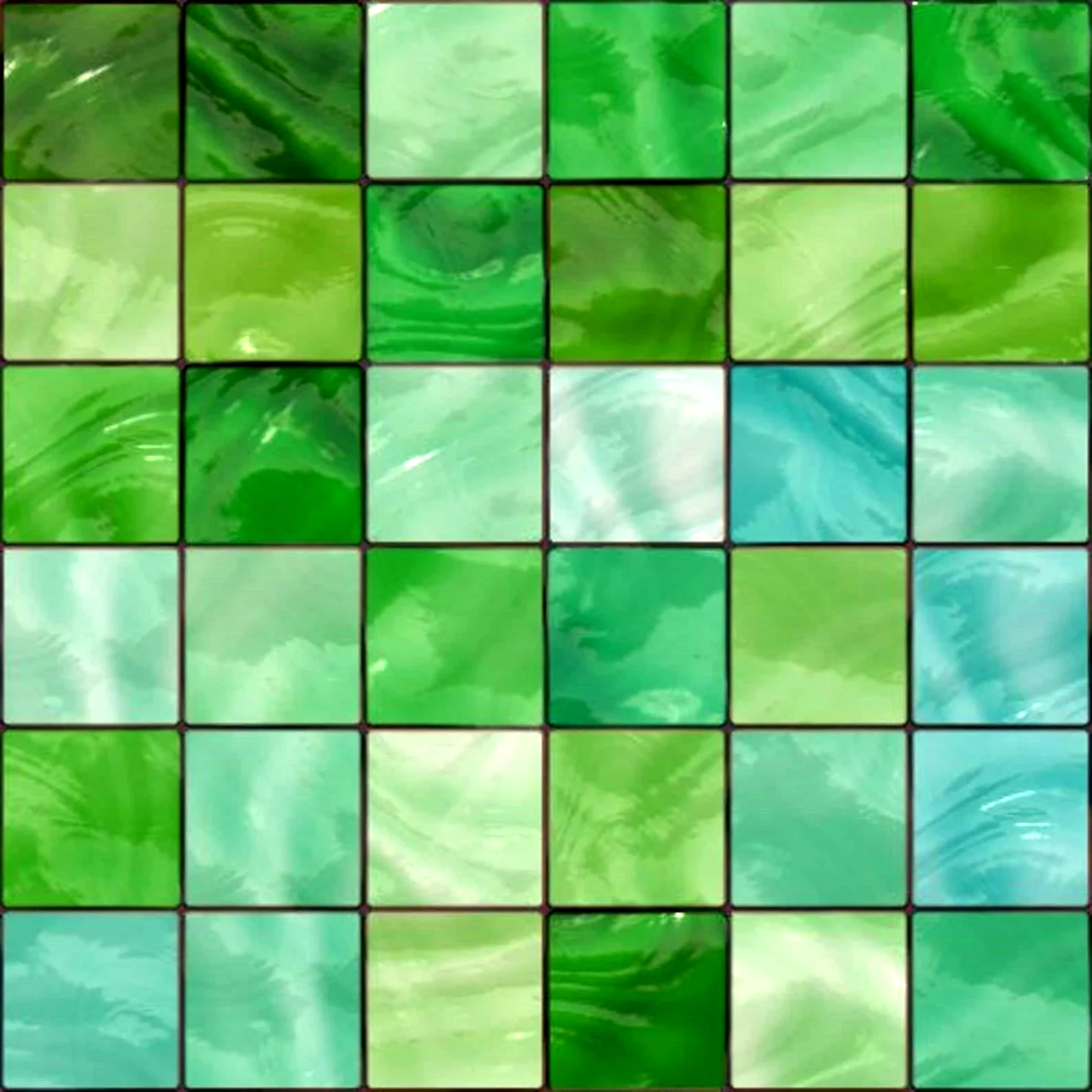 Зеленая плитка Фиеста 333х333