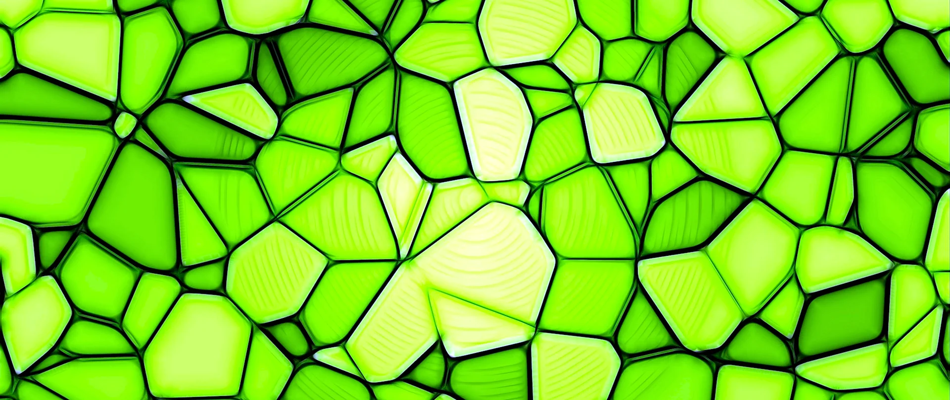 Зеленая треугольная текстура