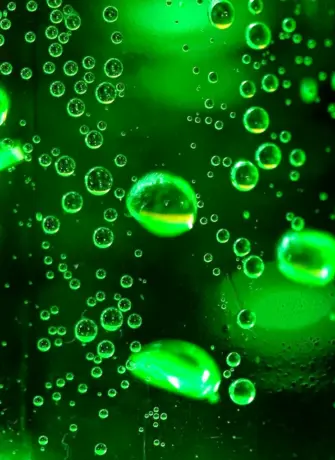Зеленые пузырьки