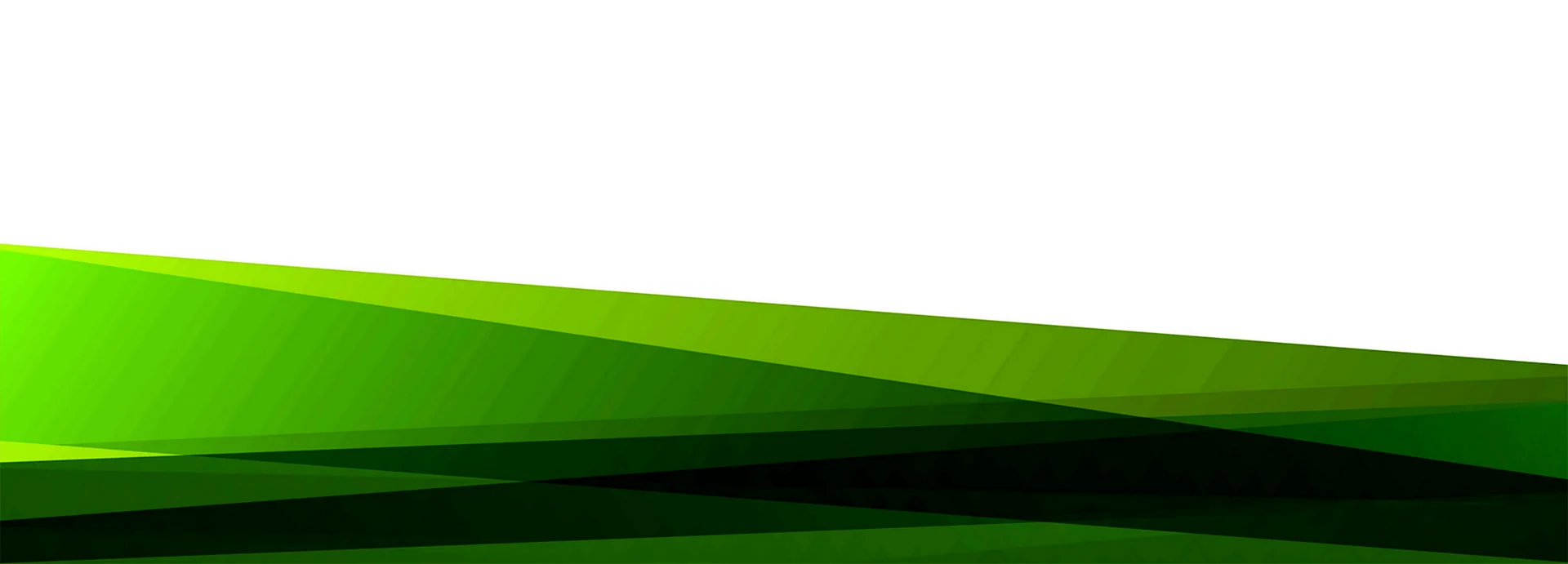 Зеленый баннер