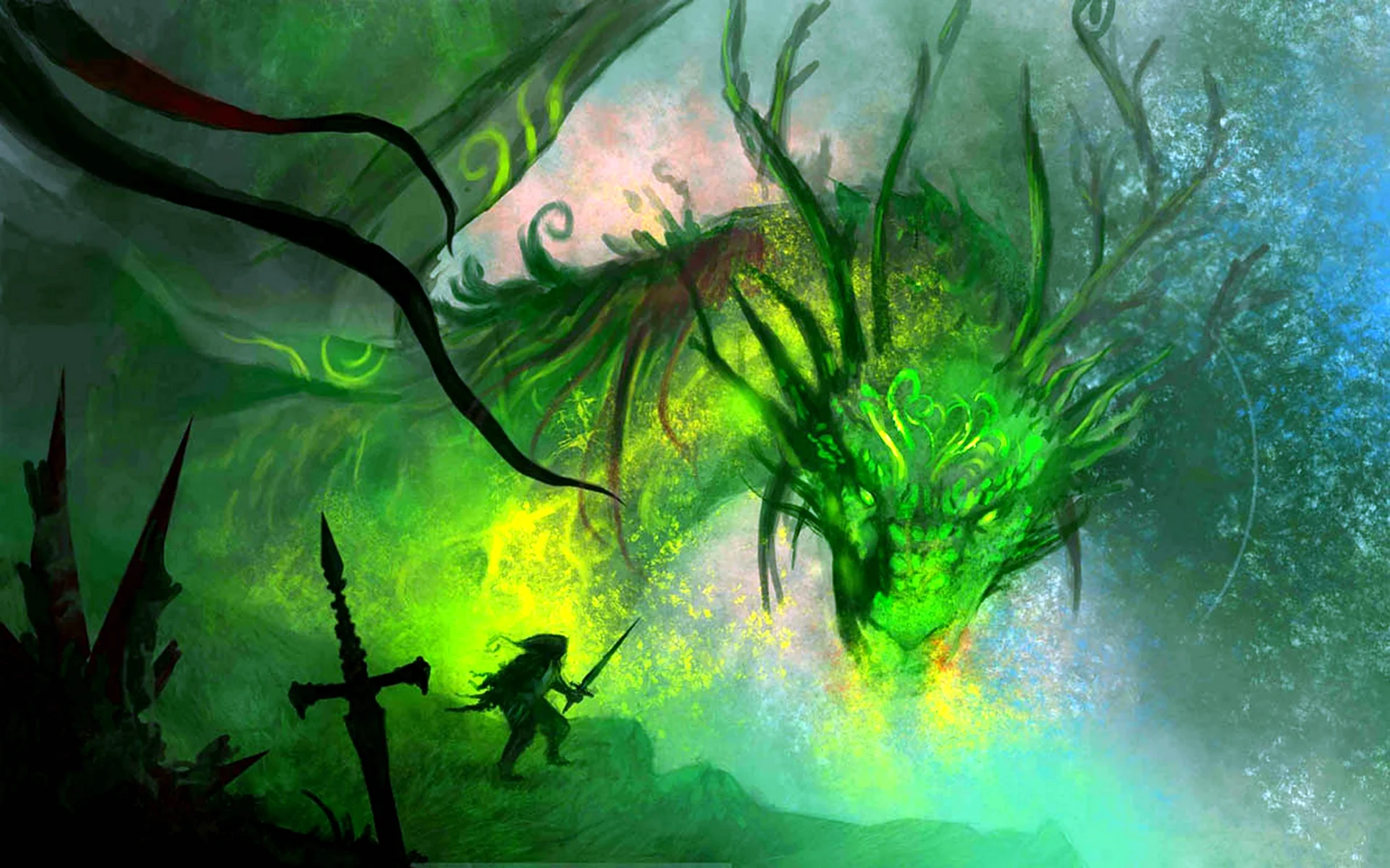 Зеленый дракон Цинлун Реал
