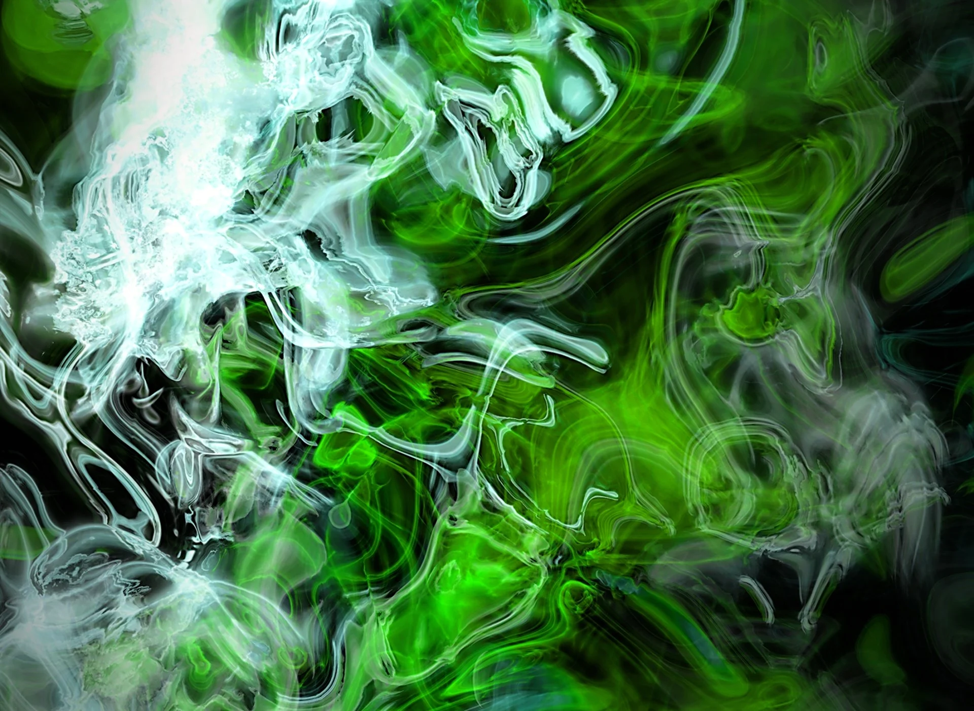 Зеленый дым